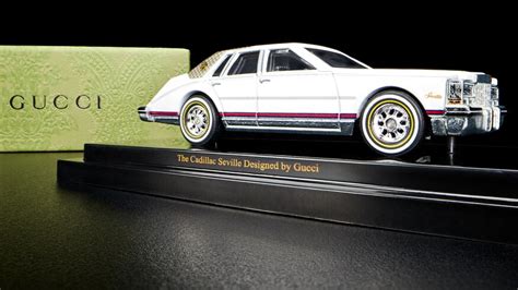 Meet the Glamorous Hot Wheels x Gucci 1982 Cadillac Seville